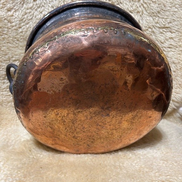 Copper caldron pot - Picture 7 of 10